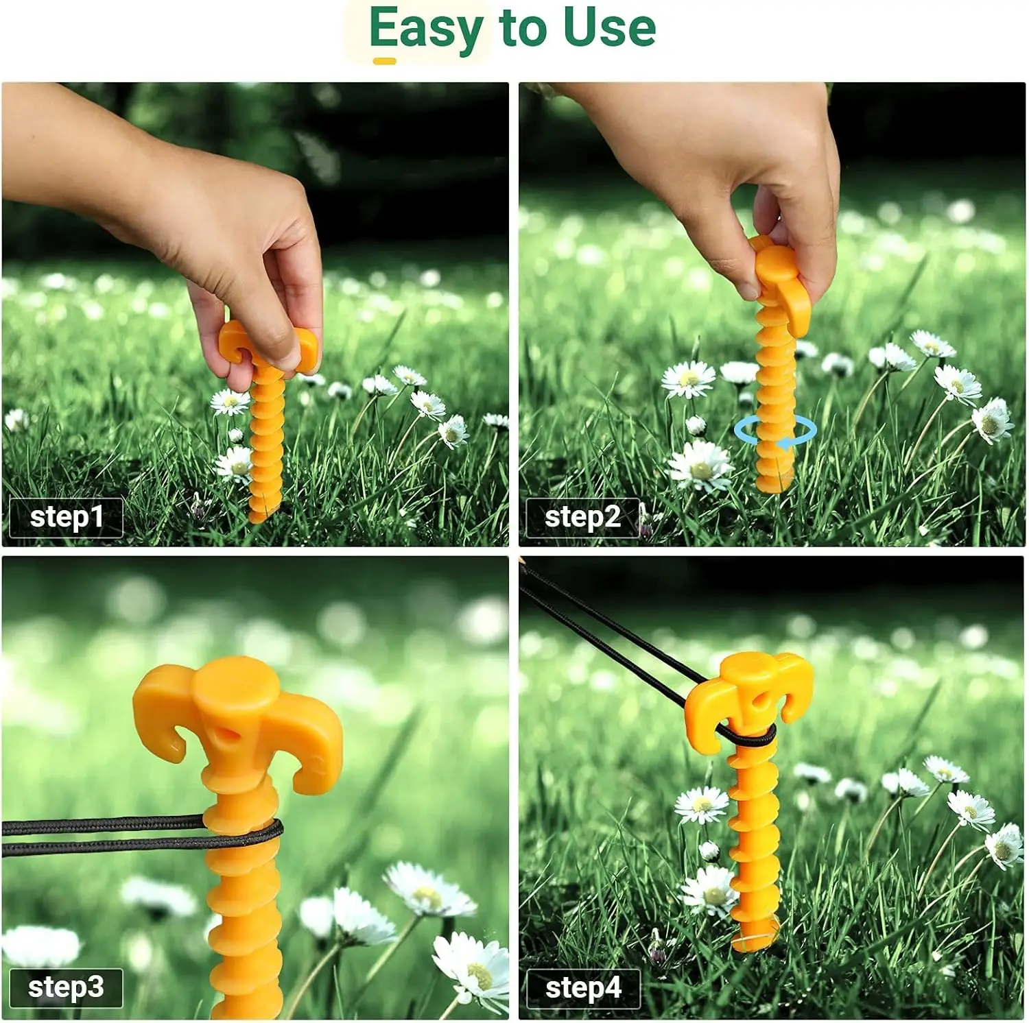 Tent stake how to use